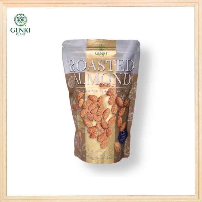 

Genki Plant Kacang Almond Panggang 500 G