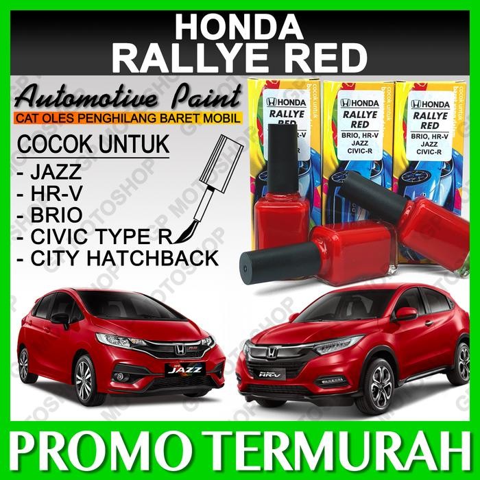 HONDA RALLYE RED CAT OLES PENGHILANG BARET MOBIL JAZZ HRV BRIO MERAH