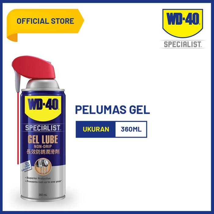 WD-40 SpecialistGel Lube SmartStraw 360ml -Gel Pelumas Anti Korosi