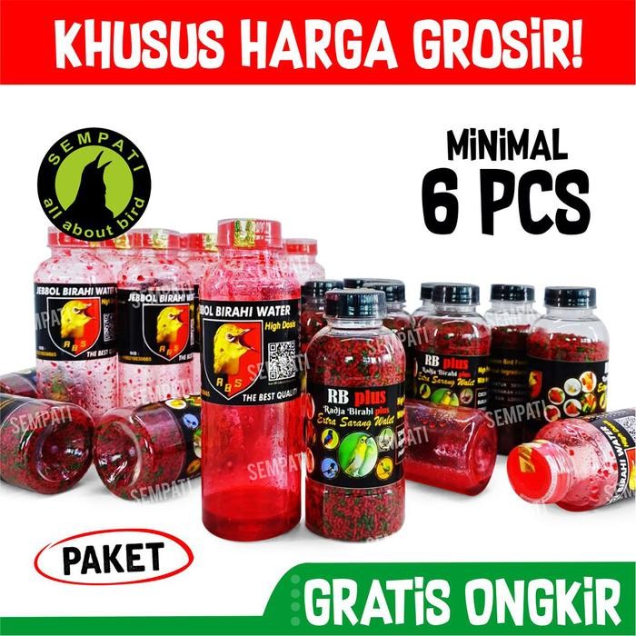 GROSIR Nektar voer pleci paket jebbol jebol birahi water nectar radja rb plus