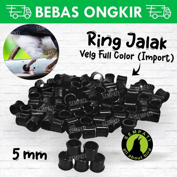 Ring penanda kaki burung jalak gelang velg 5mm ring cincin kaki burung