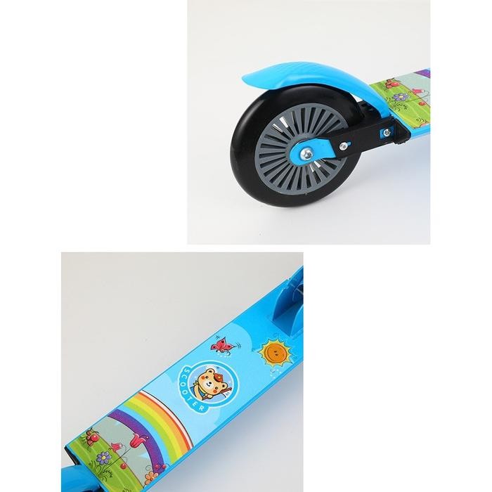 Scooter Anak Kickboard Skuter Roda 2 Anak Scooter Dorong Skuter Otoped Anak Skuter Lipat Anak Skuter