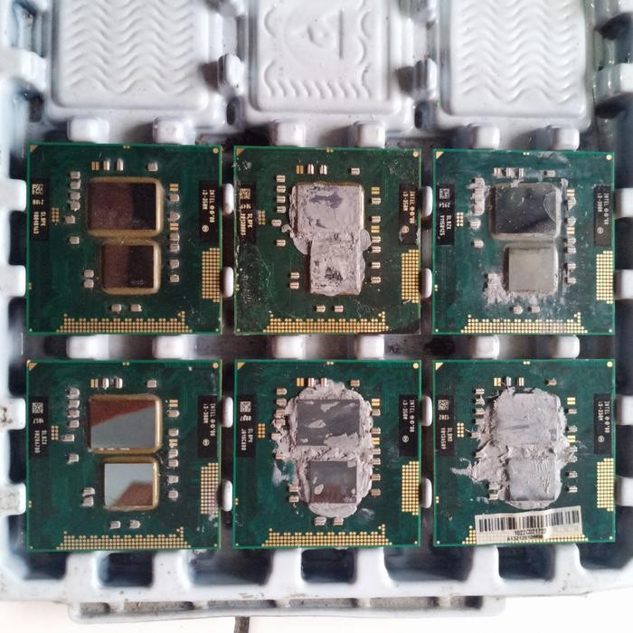 Processor Laptop core i3 330M 350M 380M. generasi 1, stok campur