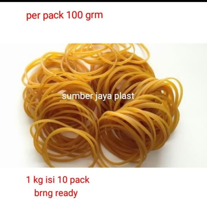 karet gelang/karet gelang kuning/karet gelang sedang