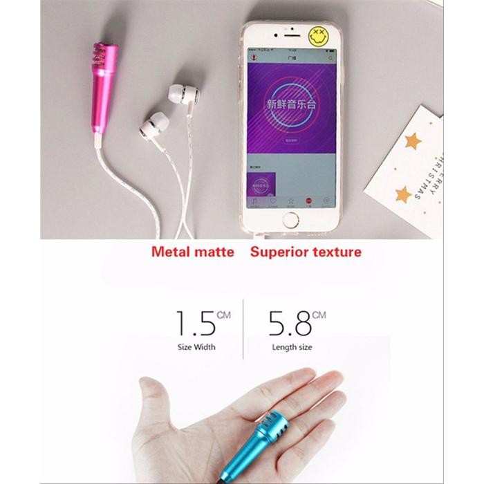 [Allthebest] Mic Mini + Headset / Microphone Mini + Headset / Mic Karaoke