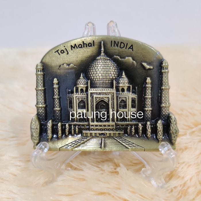 Allthebest Magnet Kulkas Souvenir India Besi