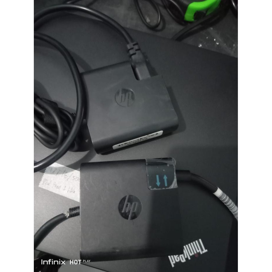 [Allthebest] Charger laptop hp original type c garansi