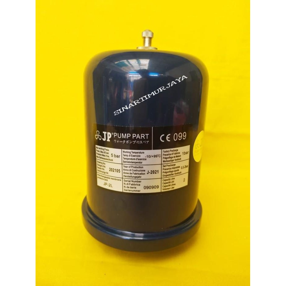 TABUNG ANGIN POMPA AIR / TABUNG POMPA AIR 2 L / PRESSURE TANK MURAH