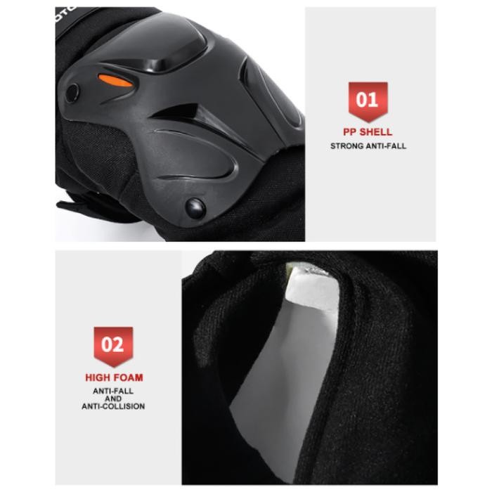 Sunmori Motowolf Knee Pad Elbow Pad Motor Kneepad Futsal Deker Protector