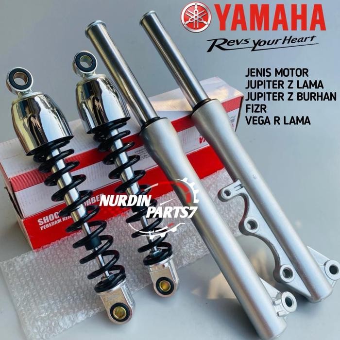 Paket Shockbreaker Belakang + As Shock Depan Plus Tabung Jupiter z Lama Jupiter z Burhan Fizr Vega r