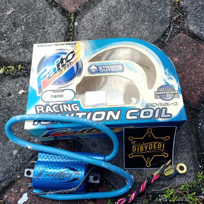 KOIL RACING FAITO 7400 ALL TYPE MOTOR KARBU IGNATION COIL FAITO 7400