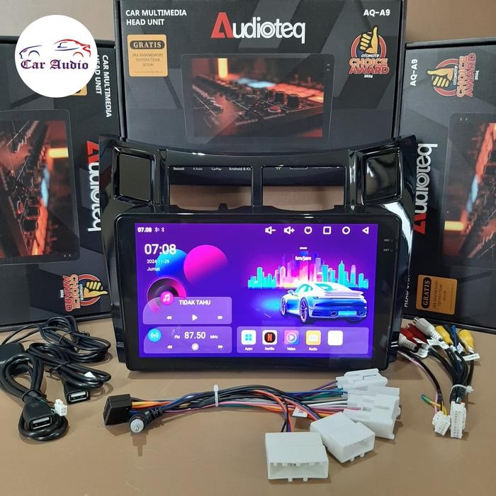 Head Unit Android 9 inch Yaris Bakpao atau Yaris Lele Yaris 2006-2012