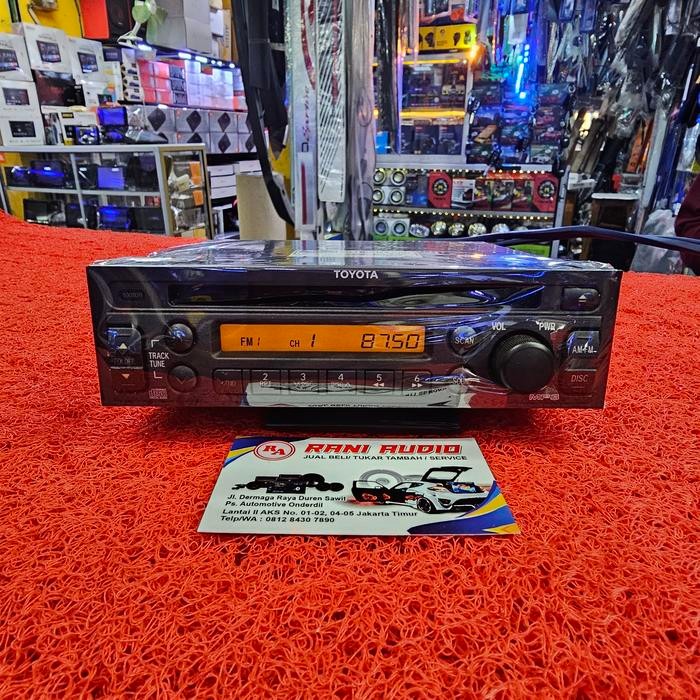 Head Unit Single Toyota Avanza 2012-2013