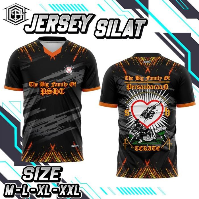 (Expert) KAOS JERSEY PSHT TERBARU//KAOS JERSEY PSHT MOTIF BALI//KAOS