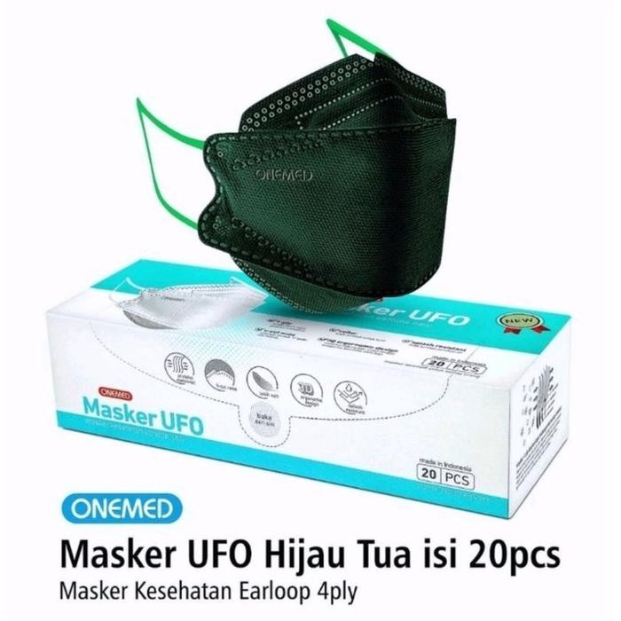 (Expert) Masker KF94 Korea Onemed Masker Medis UFO 3D Onemed 4ply