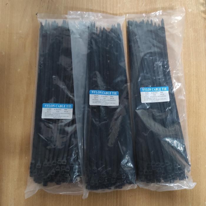 

KABEL TIE 30 CM X 4,8Mm / TALI RIPET / NYLON CABLE TIE