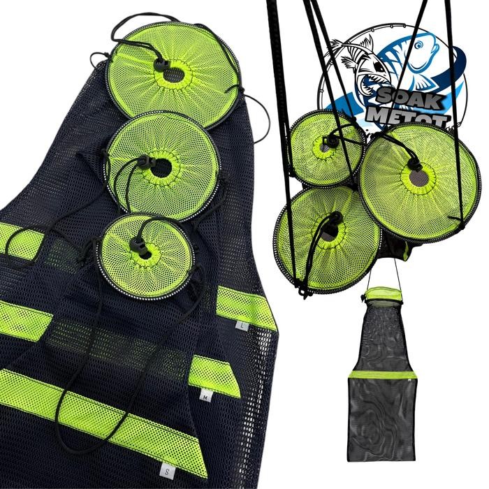 Koja Ikan mas - Wadah ikan hasil mancing - Koja ikan - Koja Bahan Jala Tebal - Koja ikan S M L *