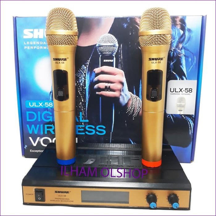 (Allthebest) Mic Wireless Microphone Shure ULX 58 Handheld ULX58