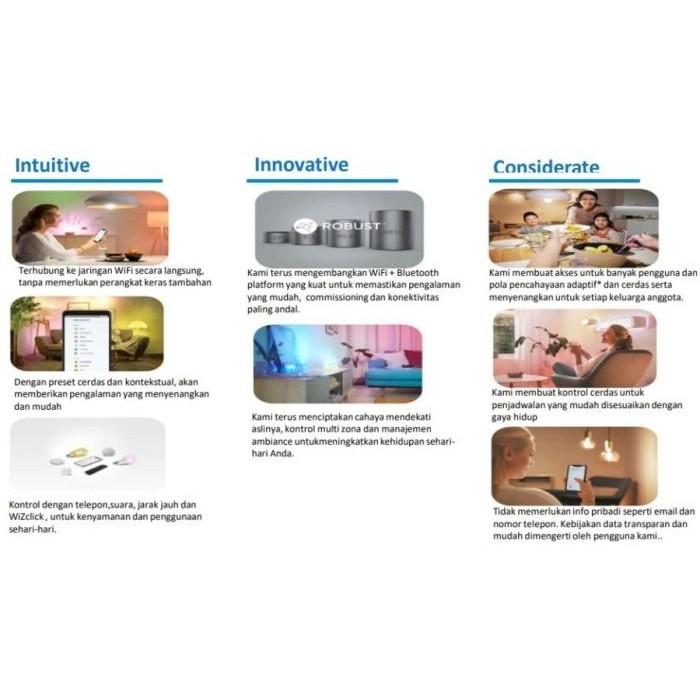 Expert Philips Lampu Smart Wifi LED Multipack 8W - Tunable Color