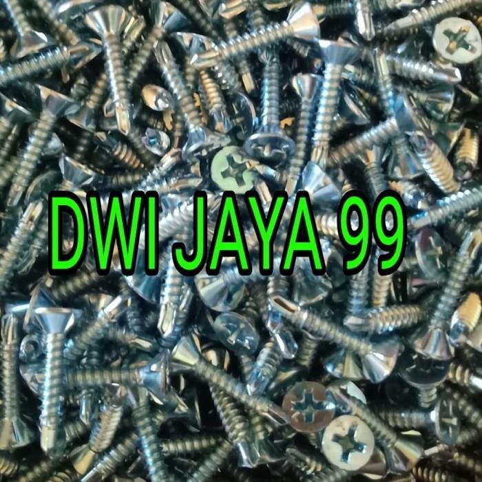 Expert Skrup 6x20 sds fh jf kalsi drilling baut roofing bajaringan galvalum