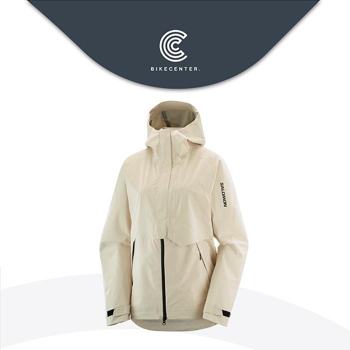 TERBARU Jaket Hiking Wanita Salomon Outerpath Pro 2.5L Women's Shell Jacket - Rainy Day BISA GRAB