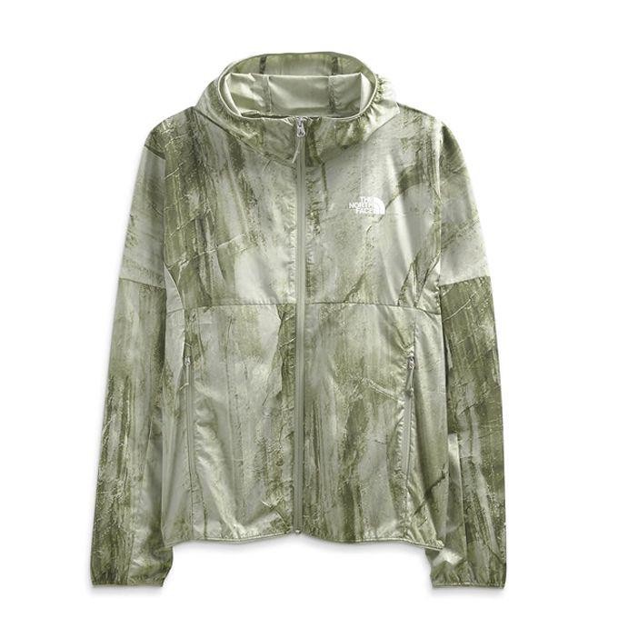 TERBARU Jaket Lari The North Face Men's Flyweight Printed Hoodie Jacket Ori HOT SALE