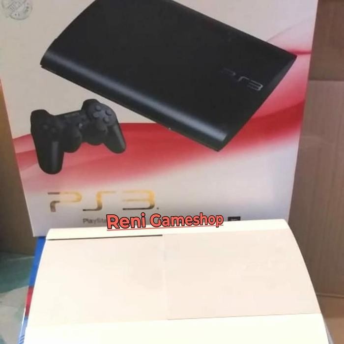 Grosir Ps3 Playstation 3 Super Slim Wr.Putih Hdd 500Gb Fullgame