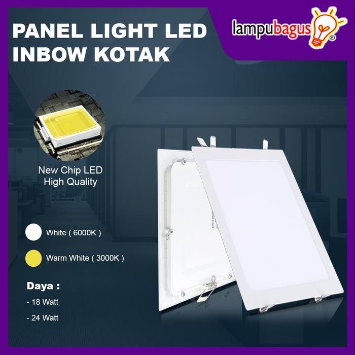New Panel LED Inbow Lampu Downlight LED Panel Kotak