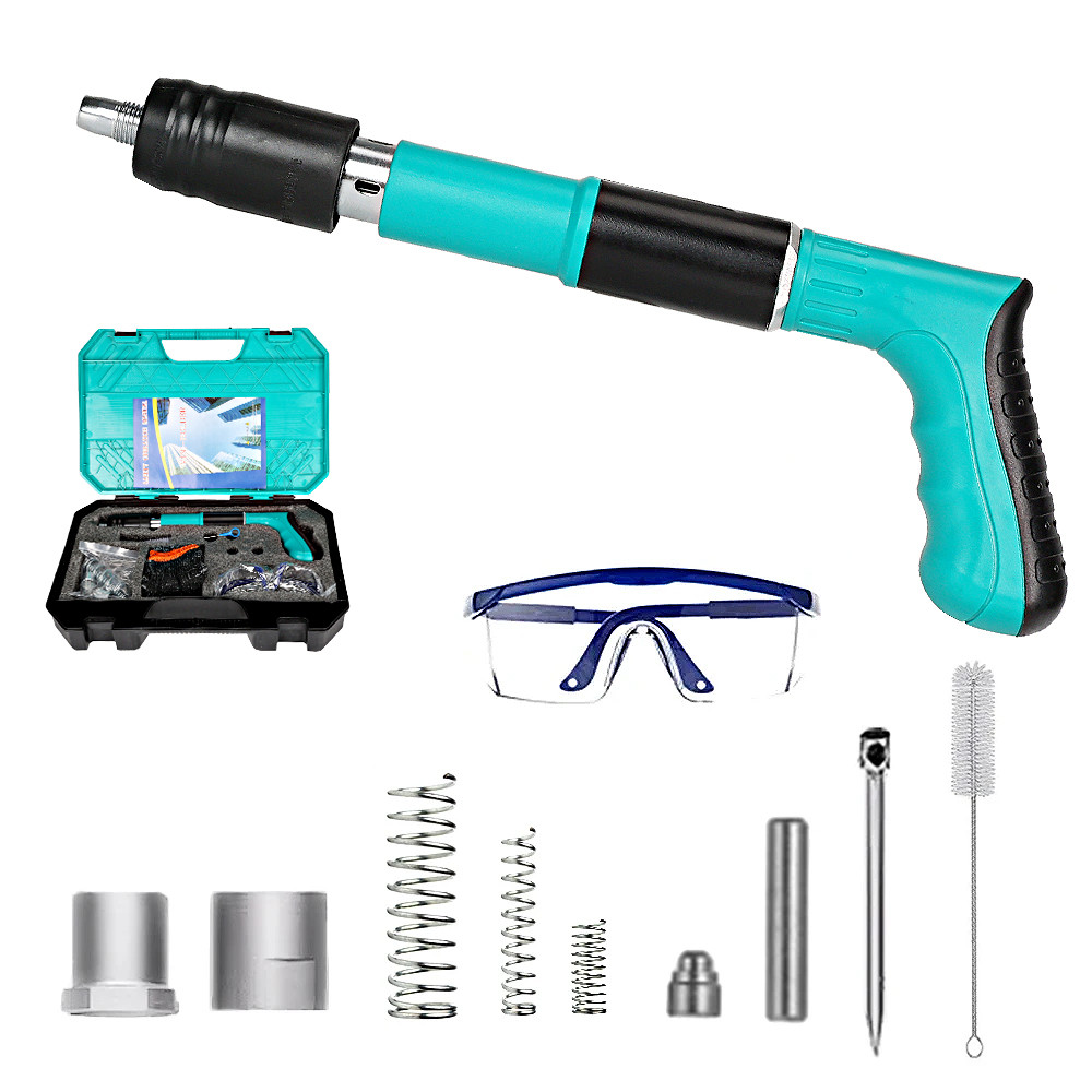 Mini Manual Steel Nail Gun Multi-Function Rivet Air Nailer Home Wall