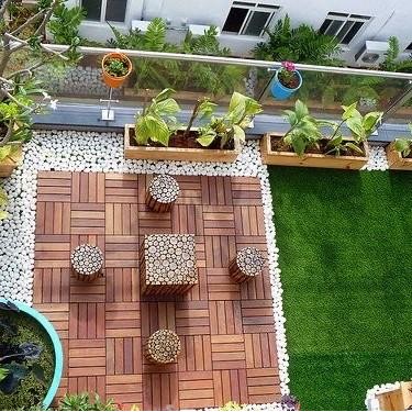 Expert Deck tile kayu ulin dalam jawa