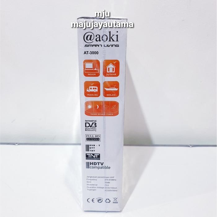 (Expert) Antenna tv digital booster bisa indoor dan outdoor aoki AT