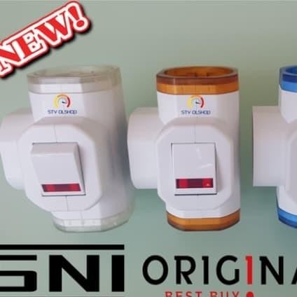 Expert Steker T Arde + Saklar On-Off Warna LIGHT HOUSE