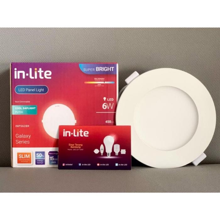 (Expert) LAMPU DOWNLIGHT / PANEL LIGHT / LAMPU PLAFON LED INLITE 6