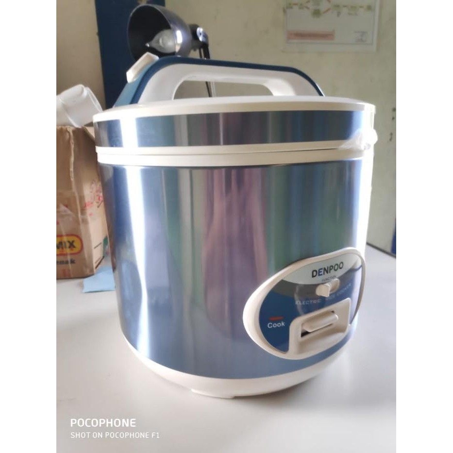[Expret] Display RICE COOKER DENPOO DMJ-88, magic com 1.8lt Bergaransi