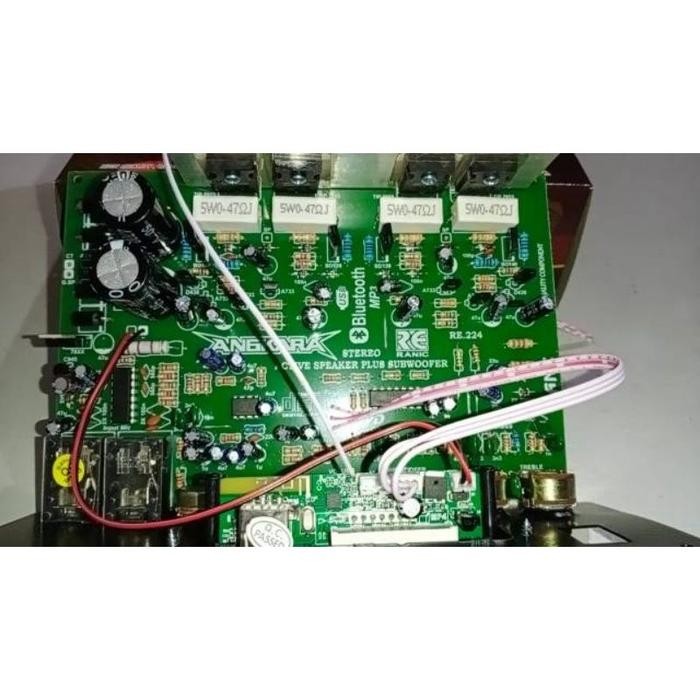 (Expert) Kit aktif speaker echo mic usb bluetooth stereo karaoke ( 836