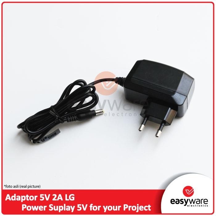 (Expert) ADAPTOR 5V 2A LG ORIGINAL POWER SUPPLY 5V 2A