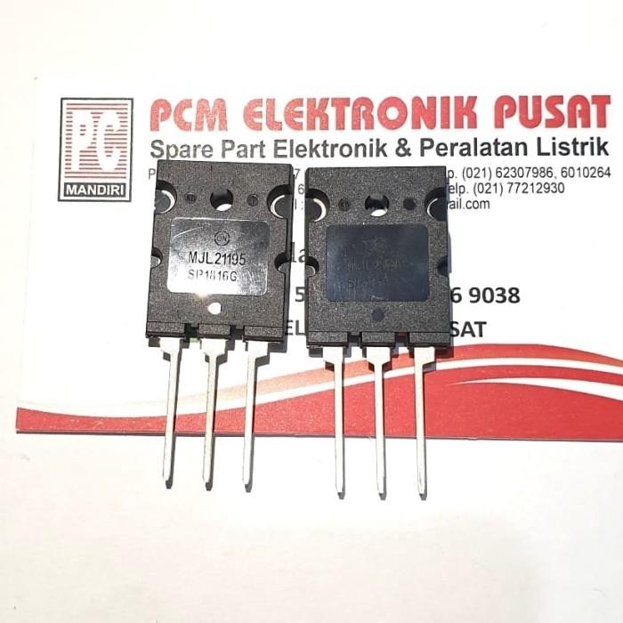 [Expret] Transistor Power Ori Original MJL21195 MJL21196 ASLI MJL 21195 21196