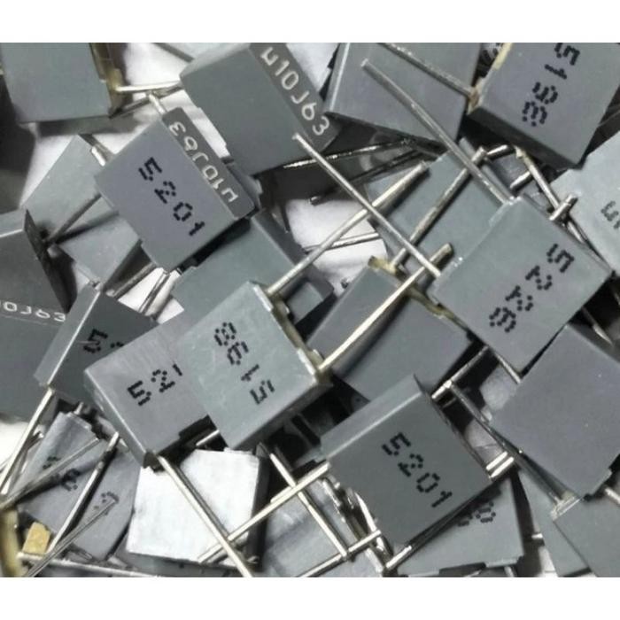 (Expert) Kapasitor mkp 104/100nf 63v kemet 100pcs