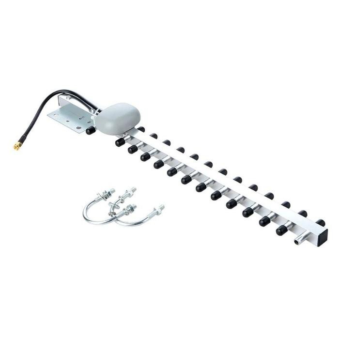 (Expert) Outdoor 2.4GHz Yagi Antena 20dbi Rp-Sma Jack Male Antena Wifi