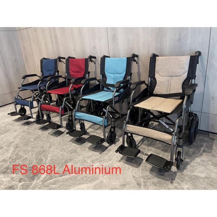 GEA FS868L KURSI RODA ALUMINIUM - KURSI RODA TRAVEL