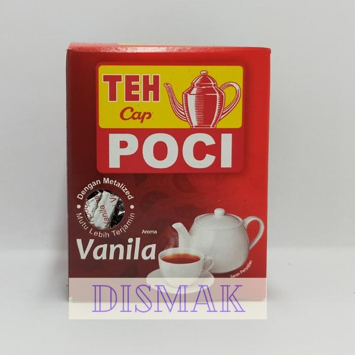

Teh cap Poci bubuk Vanila