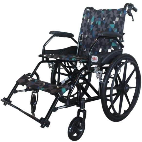 GEA KURSI RODA FS 863 BLACKSTEEL RODA BESAR WHEELCHAIR GEA FS863