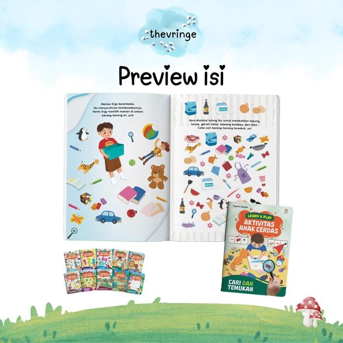 

Ready- Buku Latihan Tk A & B Learn & Play Buku Aktifitas Aktivitas
