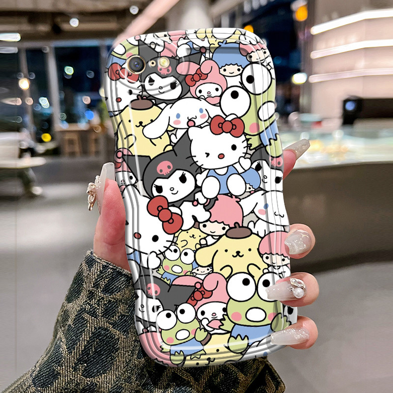 Casing Hp Untuk OPPO A71 A71K A39 A57 2016 A31 2020 A8 Case Casing pola Karakter Anime Kesing HP Kas