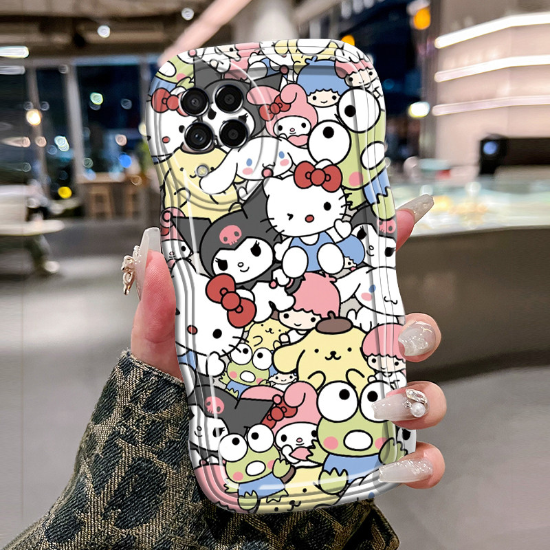 Casing Hp Untuk Samsung Galaxy M53 5G M33 5G M62 F62 M60s Case Casing pola Karakter Anime Kesing HP 