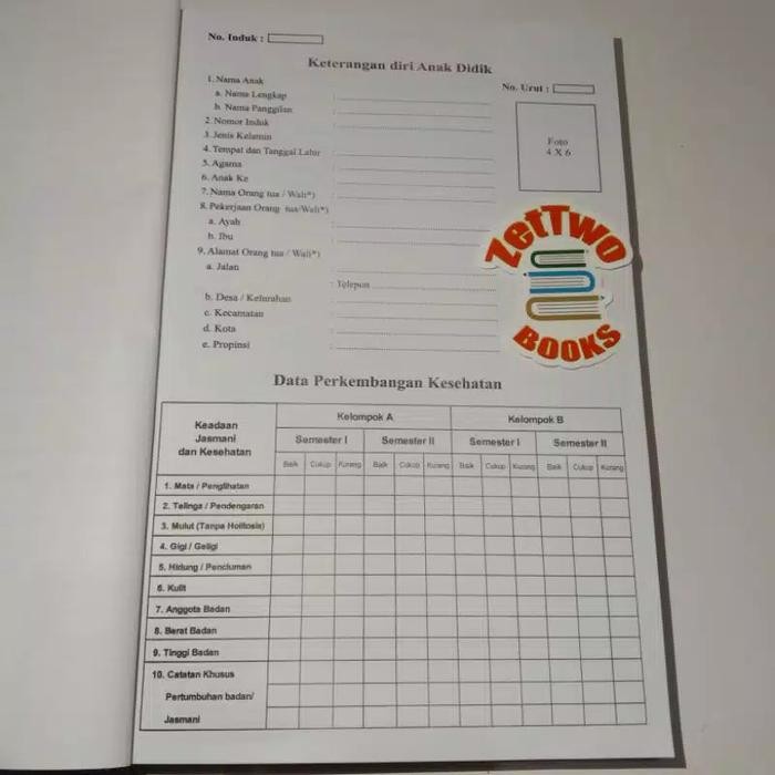 

Ready- Buku Induk Anak Didik Paud K13 (Packing Bubble Wrap)