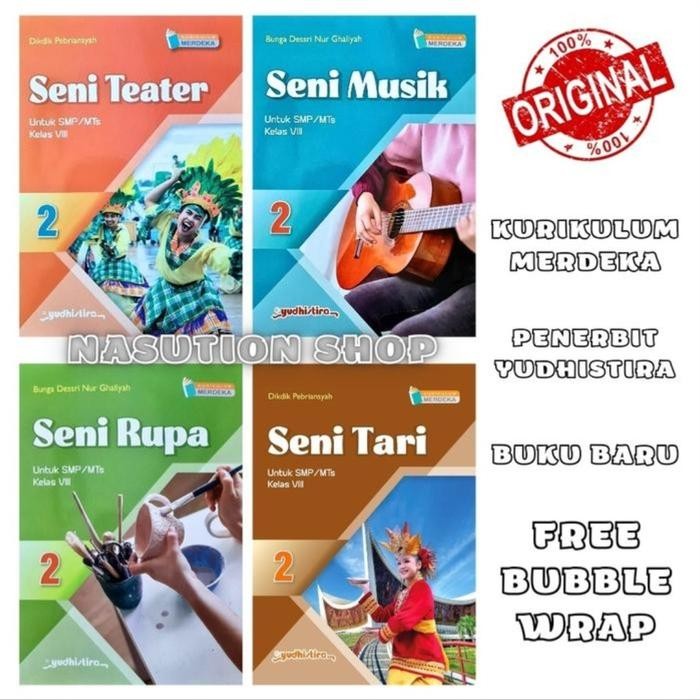 

Ready- Buku Kelas 2 / 8 Viii Smp/Mts Penerbit Yudhistira Kurikulum Merdeka Ori