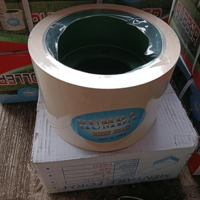 ROLL PENGILING PADI / RUBBER ROLL 6" PUTIH