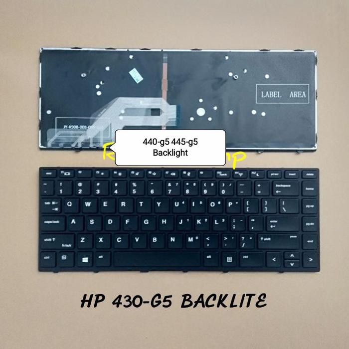 Gercep Keyboard Hp Probook 430-G5 440-G5 445-G5 Backlight