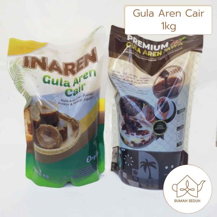 

New Premium Gula Aren Jawa Cair 1kg - Palm Sugar / Brown Sugar